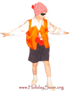 Детский карнавальный костюм Буратино www.HolidaySoon.org