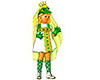 Царевна-Лягушка (костюм карнавальный детский)