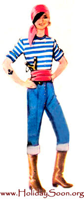 Карнавальный костюм Пират, пиратка www.HolidaySoon.org