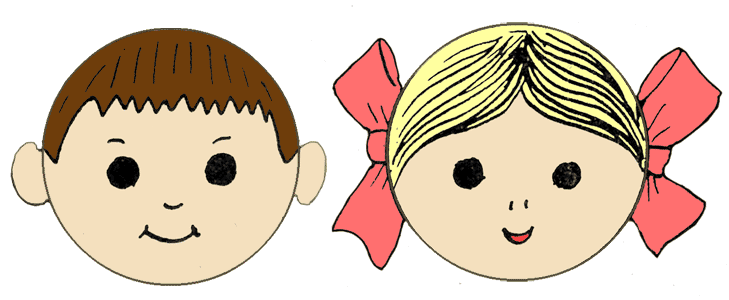 Маска Мальчика и Девочки - www.HolidaySoon.org