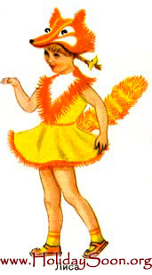 Детский карнавальный костюм Лиса (костюм карнавальный) www.HolidaySoon.org