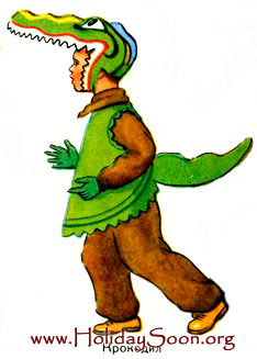 Детский карнавальный костюм Крокодил www.HolidaySoon.org