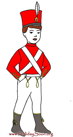 Детский карнавальный костюм Солдатик или Гусар www.HolidaySoon.org