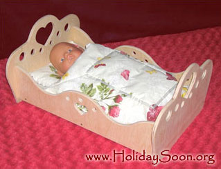 Постельное белье для кукольной кроватки www.HolidaySoon.org