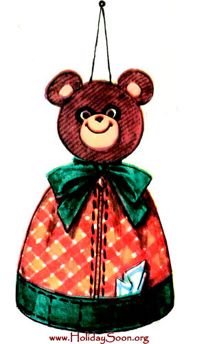 Миша - мешочек для хранения мелочей www.HolidaySoon.org