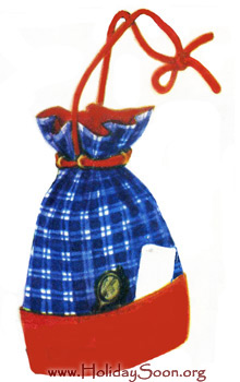 Сумка-мешок из лоскутков www.HolidaySoon.org