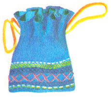 Сумочка-мешочек с вышивкой www.HolidaySoon.org
