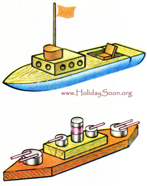 Варианты моделей парусной лодки - www.HolidaySoon.org