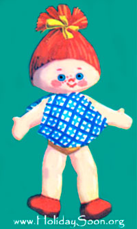 Кукла Даша www.HolidaySoon.org